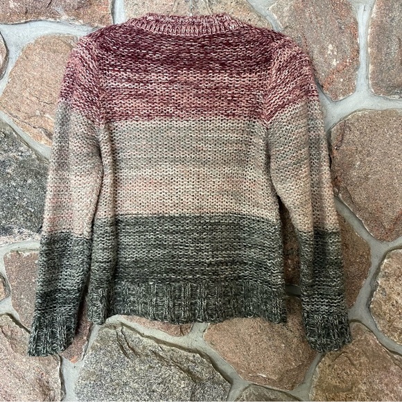 Vintage 1980s Ombré knit sweater - Picture 4 of 6
